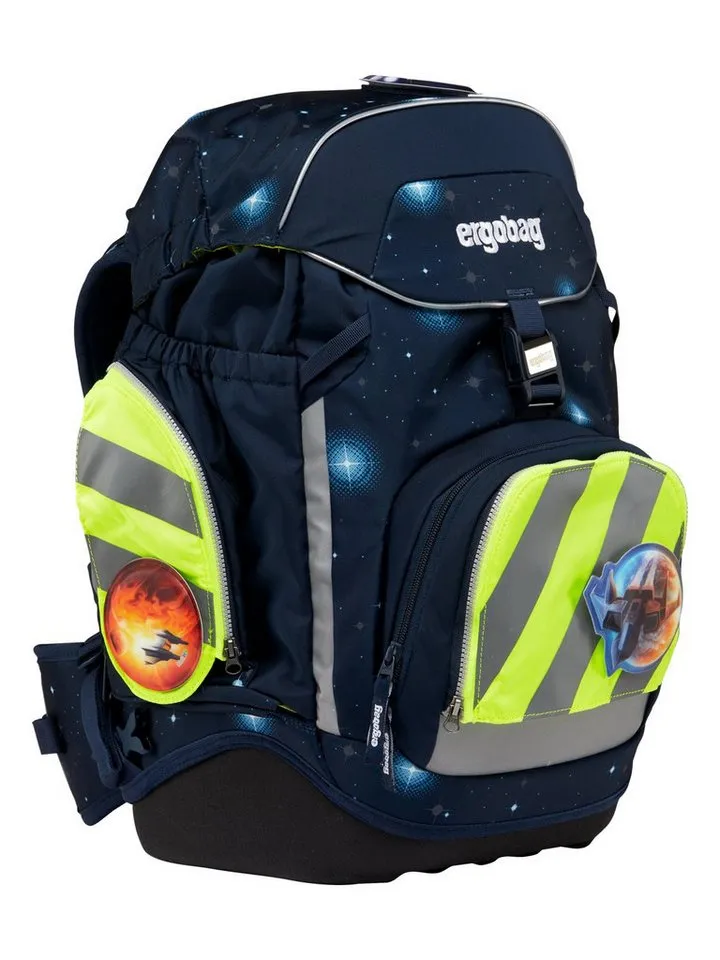 Ergobag Ergobag Schulranzen pack Sicherheitsset mit Reflektorstreifen (3-tlg), Gelb, – Produktbild 4 von 4