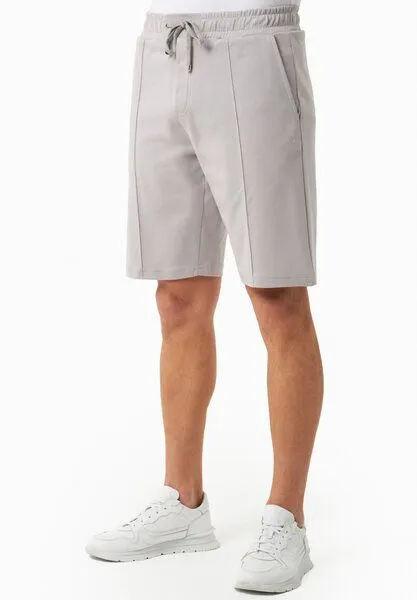 ORGANICATION ORGANICATION Sweatshorts aus TENCEL Modal und Bio-Baumwolle, Light grey, – Produktbild 3 von 4