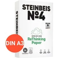 Steinbeis 500 Blatt Steinbeis Recycling-Kopierpapier "No.4, EvolutionWhite" DIN A3 – Produktbild 1 von 1