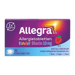 Allegra Allegra Allergietabletten Kinder 10 mg Schmelztabletten – Produktbild 1 von 1
