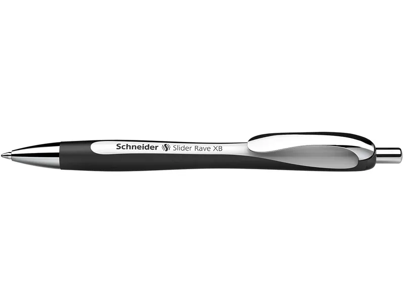 Schneider Schneider Kugelschreiber Slider Rave weiß-schwarz – Produktbild 2 von 3