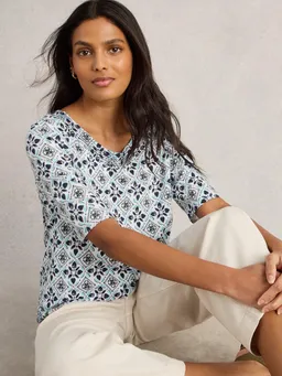 White Stuff T-Shirt Weaver aus Jersey - 34 – Produktbild 1 von 1