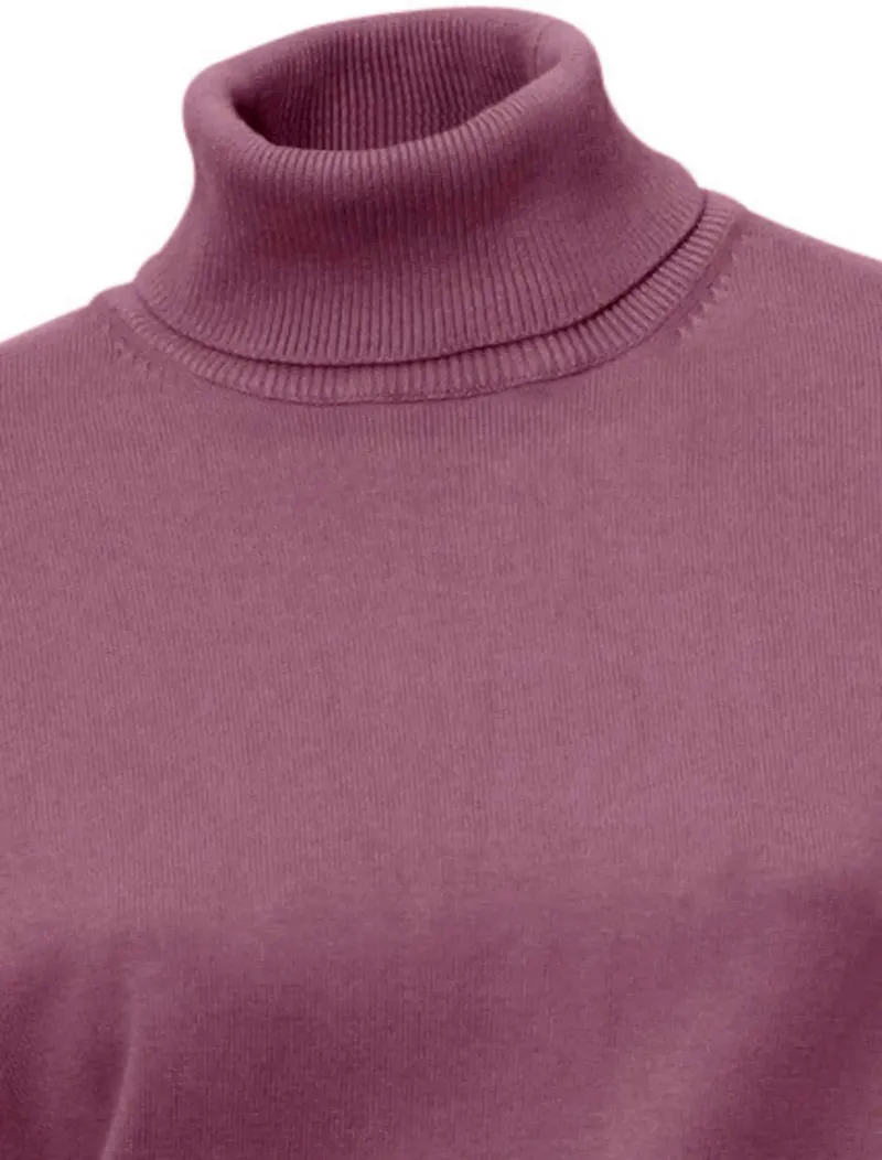 heine Rollkragenpullover, Mauve, – Produktbild 1 von 3