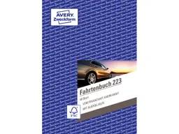 Avery Zweckform Avery Zweckform Formularbuch '223' Fahrtenbuch ECF, DIN A5 – Produktbild 1 von 1
