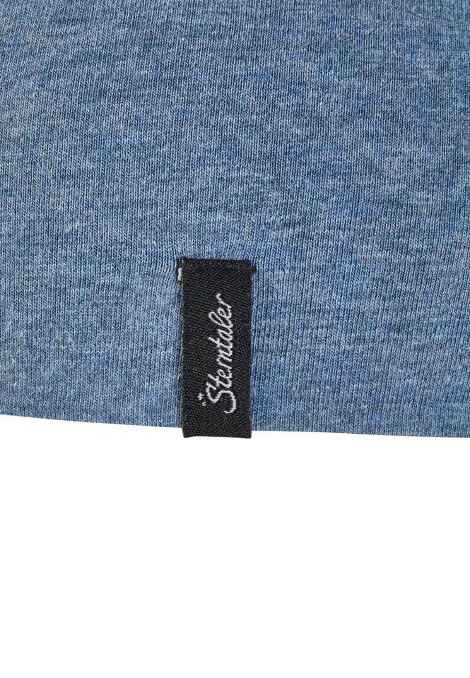 Sterntaler Sterntaler Beanie OCS Beanie melange (1-St) Kindermütze aus weichem Melange-Singlejersey, Blau|silberfarben, – Produktbild 5 von 5