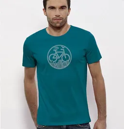 Picopoc Picopoc Fahrrad / Stadt & Natur, Berge & Bäume T-Shirt – Produktbild 1 von 1