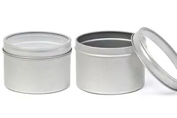 DS DS Kleine runde Metall Vorratsdose 0,2 L mit Klarsichtdeckel für Kräuter Gewürze Lebensmittel – Produktbild 1 von 1