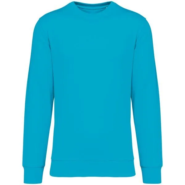 Greenspired Greenspired Umweltfreundliches Unisex-Sweatshirt mit Rundhalsausschnitt 350g/m² XXS - 4 XL (slimfit), Türkis, – Produktbild 1 von 1