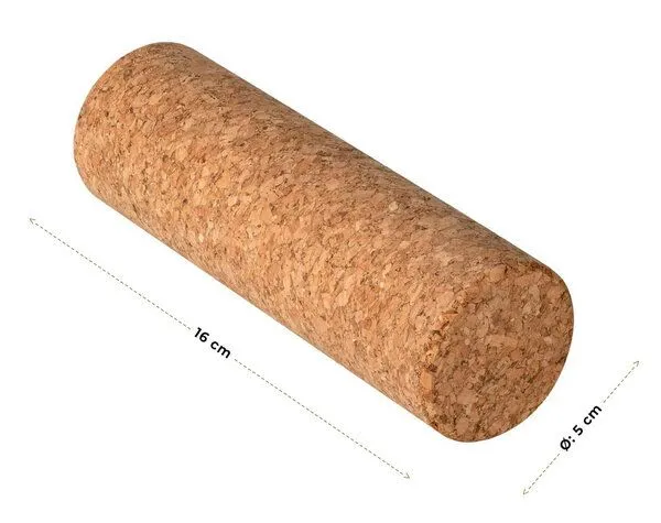 Kork-Deko Kork-Deko Fussrolle aus Kork - Faszien- und Massagerolle für den Fuß - 160x50mm – Produktbild 2 von 4