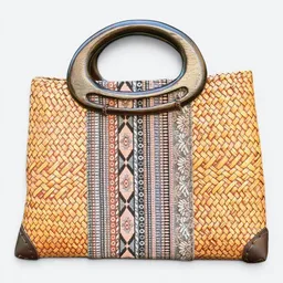 Der Lindwurm Der Lindwurm Handtasche Adèle aus Seggengras – Produktbild 1 von 1