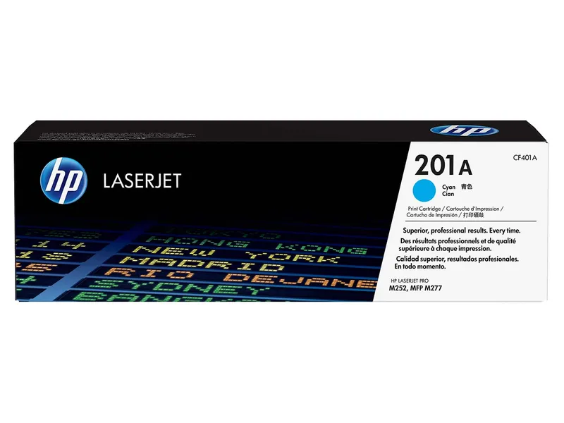 Hewlett Packard hp Druckkassette CF401A, Nr. 201A cyan – Produktbild 1 von 1