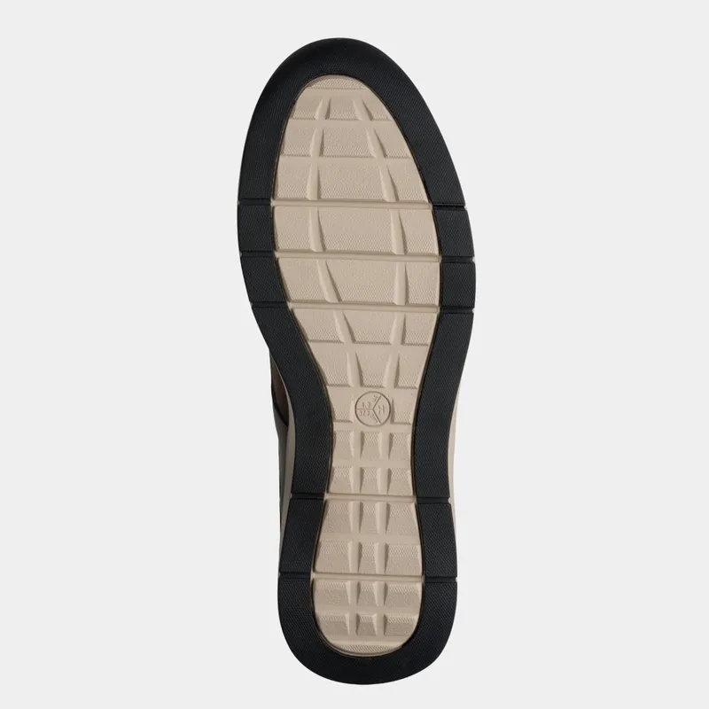 Jana Jana Hallux-Sneaker mit Memory-Foam-Fußbett - taupe von Goldner Fashion, Braun, – Produktbild 3 von 3