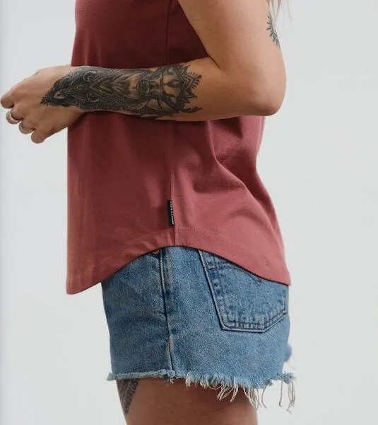 Gary Mash GARY MASH Shirt Asheville Friends not Food aus Bio-Baumwolle, Altrosa (rosa), – Produktbild 3 von 3