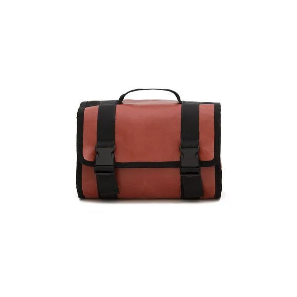 Smateria Smateria IKI vegane handgefertigte Fahrradtasche recycelt, Rot, – Produktbild 1 von 4