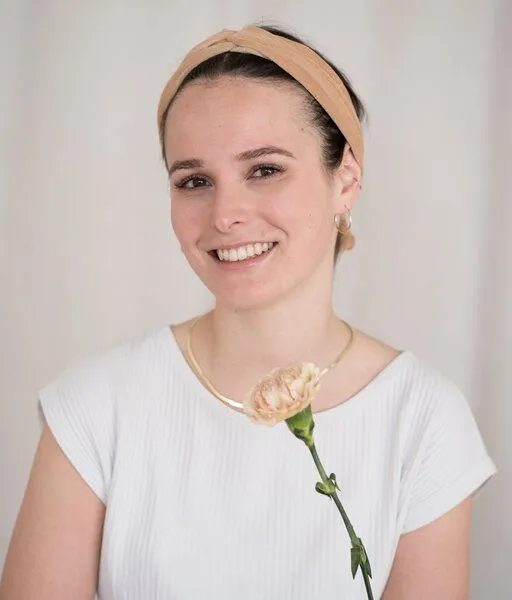 obumi obumi Haarband Bow aus Bio Samt, Beige, – Produktbild 3 von 4