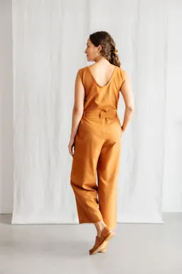 Jyoti - Fair Works Jyoti - Fair Works Damen vegan Jumpsuit Daksha Haselnuss – Produktbild 1 von 1