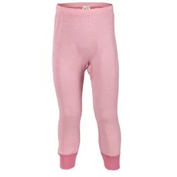 Living Crafts LIVING CRAFTS - Kinder Lange Unterhose - Gestreift (70% Bio-Wolle; 30% Seide), Nachhaltige Mode, Bio Bekleidung – Produktbild 1 von 1