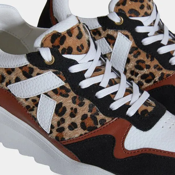 Ashoka Paris Ashoka Paris Lewis Running-Sneaker Leopard, Biobasiert & Recycelt – Produktbild 3 von 5