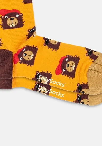 DillySocks DillySocks Socken „Dog Vs Biever“, Mehrfarbig, – Produktbild 3 von 4