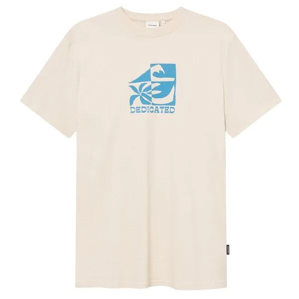 Dedicated DEDICATED T-Shirt Stockholm - Beach Break - aus Bio-Baumwolle – Produktbild 2 von 4