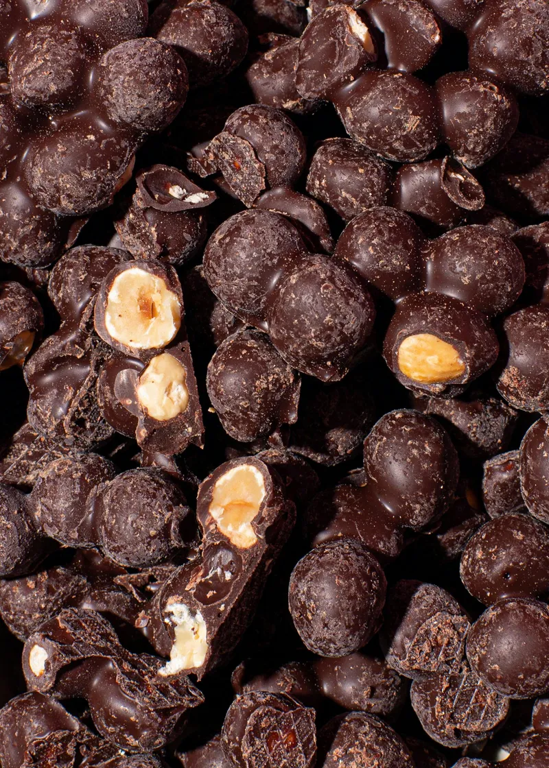 KoRo Schokohappen Haselnuss-Zartbitter 750 g – Produktbild 2 von 5