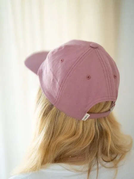 FUXBAU FUXBAU Dad Cap, Hellrot, – Produktbild 4 von 4