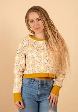 Die rote Zora Die rote Zora Cropped Sweater Starlight – Produktbild 1 von 1