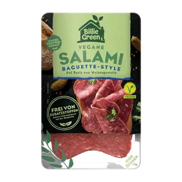 Billie Green Vegane Salami Baguette-Style, 70g – Produktbild 1 von 1