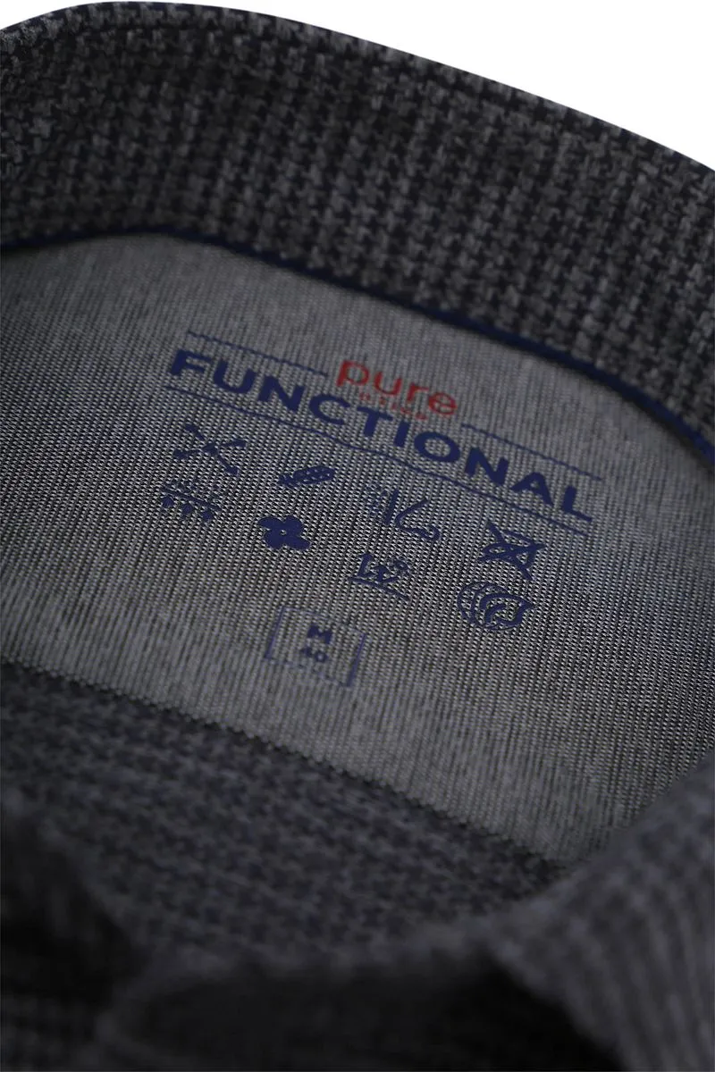 Pure Pure The Functional Shirt Anthrazit - Größe 43 (XL), Grau, – Produktbild 5 von 5