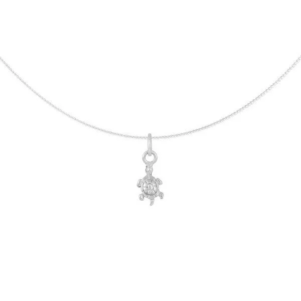 pakilia pakilia Silber Kette Schildkröte minimalistisch – Produktbild 1 von 5