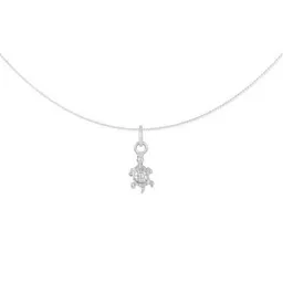 pakilia pakilia Silber Kette Schildkröte minimalistisch Fair-Trade und handmade – Produktbild 1 von 1