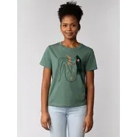 watapparel watapparel T-Shirt Frauen Love and flex, Green bay, – Produktbild 1 von 1