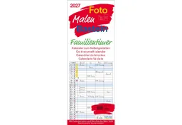 Korsch Verlag Wandkalender Foto-Malen-Basteln Familientimer 2027 – Produktbild 1 von 1