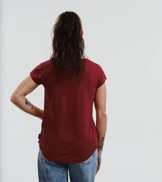 Gary Mash GARY MASH Shirt Asheville aus Biobaumwolle, Burgund, – Produktbild 4 von 4