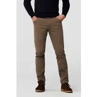 Meyer MEYER Flammé Double-Dyed Baumwoll-Chino, Braun (taupe), – Produktbild 3 von 7