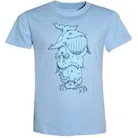 FÄDD FÄDD Kinder T-Shirt Rundhals Bio-Baumwolle Die Kieler Seemusikanten Blau – Produktbild 1 von 1
