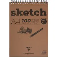 Clairefontaine Clairfontaine Skizzenblock "Sketch", DIN A4, 100 Blatt – Produktbild 1 von 1