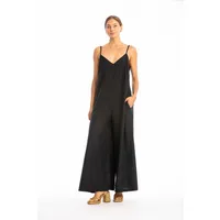 RAVENS VIEW IBIZA RAVENS VIEW IBIZA Damen vegan Jumpsuit Kiera Schwarz – Produktbild 1 von 1