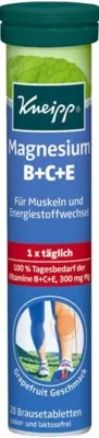 Kneipp Kneipp Magnesium B+C+E 20 St Brausetabletten – Produktbild 1 von 1