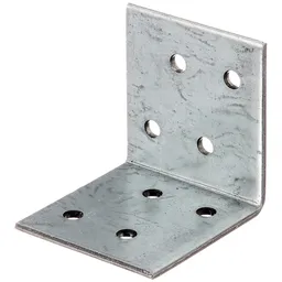 Alberts ALBERTS Winkelverbinder, sendzimirverzinkt, TxHxB 40x40x40 mm – Produktbild 1 von 1