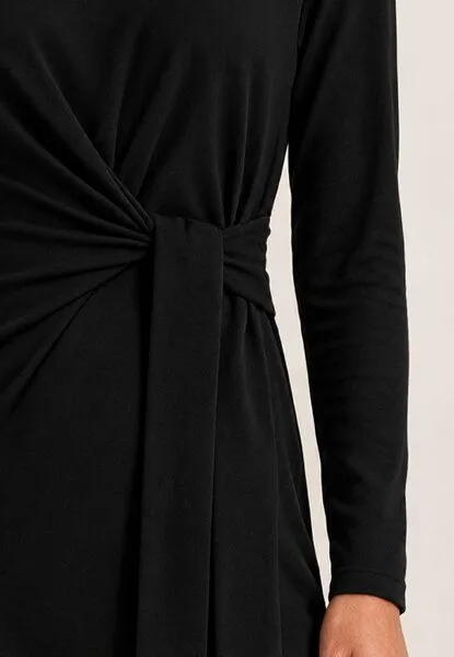 LANA Organic LANA Organic Baumwollkleid, Modell June, Schwarz, – Produktbild 3 von 4