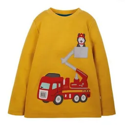 Frugi Frugi Langarm-Shirt Feuerwehr gelb Adventure Applique Top Fire Engine – Produktbild 1 von 1