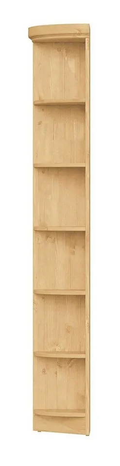OTTO home Anbauregal Soeren Abschlussregal Höhen 97 bzw. 220 cm, aus massiver Kiefer, passend für Tiefe 29 cm, FSC®-zertifiziert, Beige, – Produktbild 7 von 8
