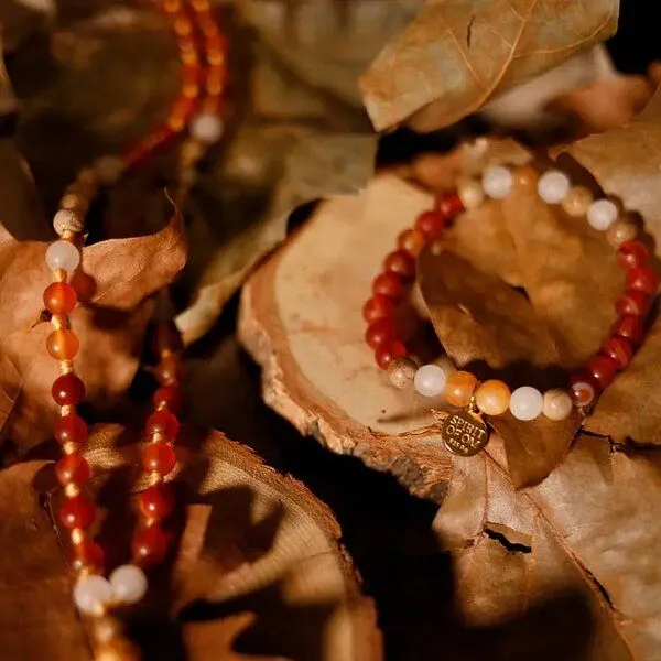 Spirit of OM Spirit of OM Armband Carneol – Produktbild 2 von 2
