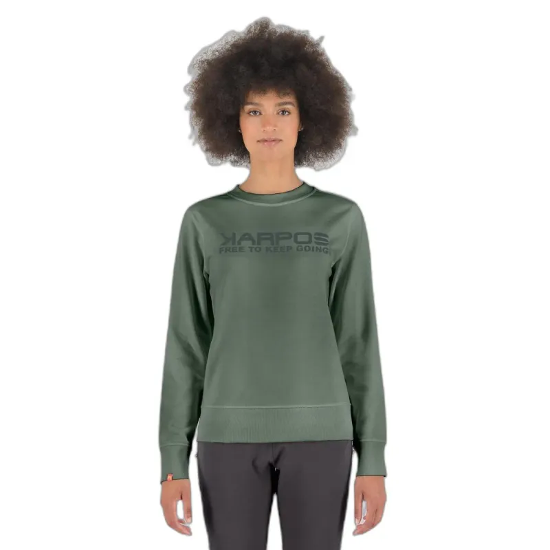 Karpos Sweatshirt Damen Karpos Sparviero, Vert, – Produktbild 1 von 1
