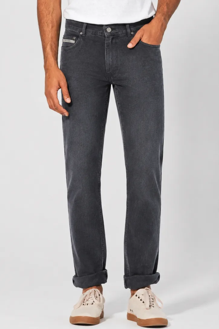 HempAge Hempage Herren vegan Jeans Anthrazit, Grau, – Produktbild 2 von 2