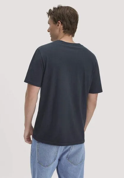 hessnatur hessnatur Heavy Jersey Shirt Relaxed aus reiner Bio-Baumwolle, Marine, – Produktbild 4 von 6