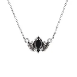 Eppi Eppi Halskette mit Salt and Pepper Diamanten in Marquise Form Everline – Produktbild 1 von 1