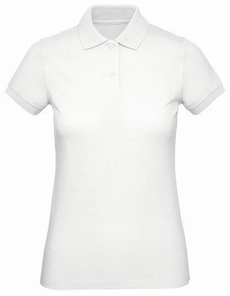 B&C Collection B&C Collection Inspire Polo-Shirt Damen, Weiß, – Produktbild 1 von 3