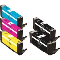 Memo memo Tintenpatronen ersetzt Canon PGI-550XLBK, CLI-551XLBK/C/M/Y, 5er-Set – Produktbild 1 von 1